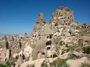 Uchisar castle and Fairy chimneys