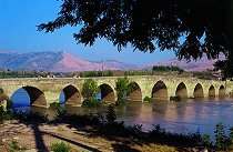 Misis stone bridge on Ceyhan River